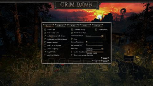 恐怖黎明學習版怎么設置中文