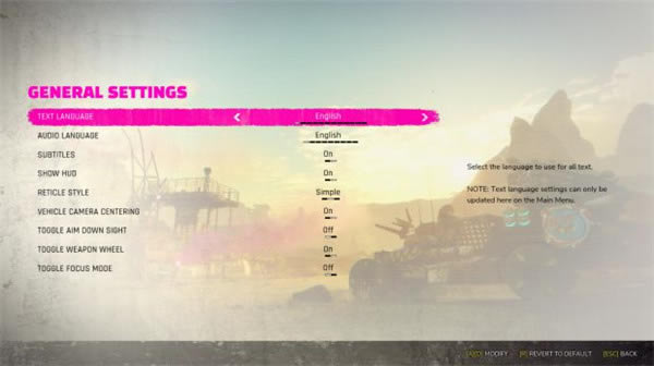 狂怒2怎么設(shè)置中文4