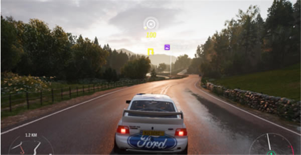 地平线4学习版漂移技巧1