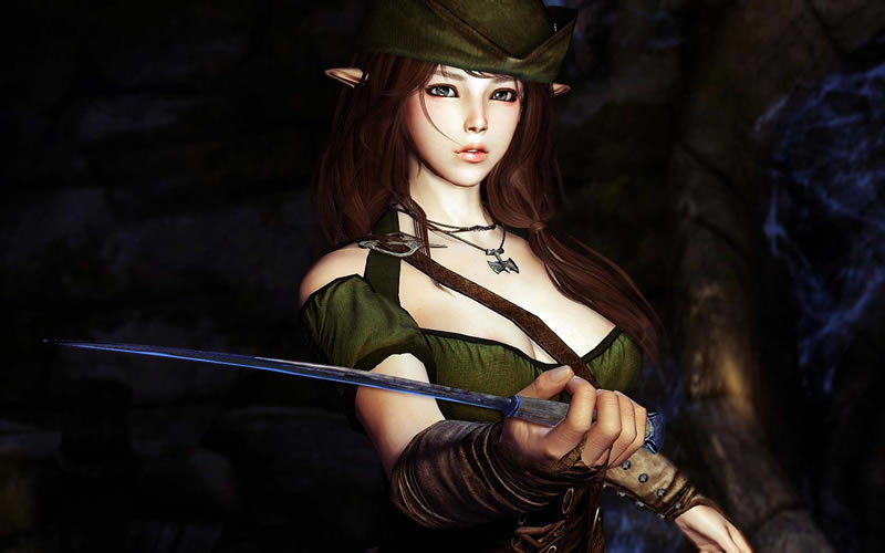 上古卷轴5随从塔妮娅_《上古卷轴5天际》女神级随从塔妮娅MOD-开心电玩