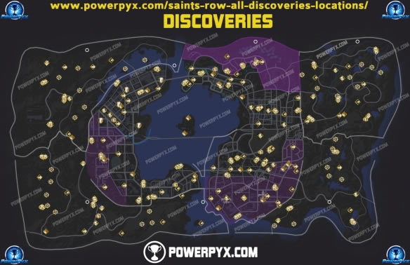黑道圣徒重启版破解版发现位置地图总览1