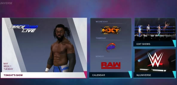 WWE 2K20宇宙模式上线