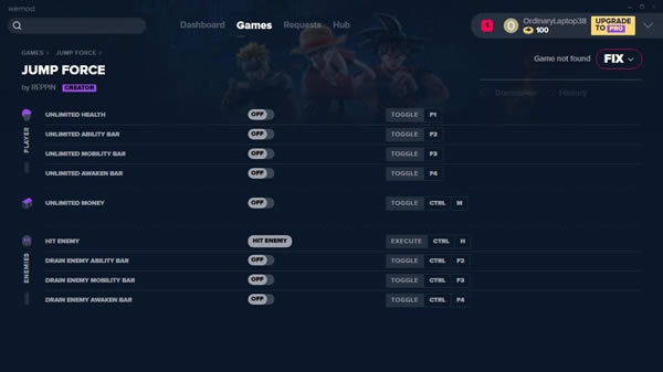 JUMP FORCE޸Ӱ_JUMP FORCE޸ v1.18 Ӱ-ĵ
