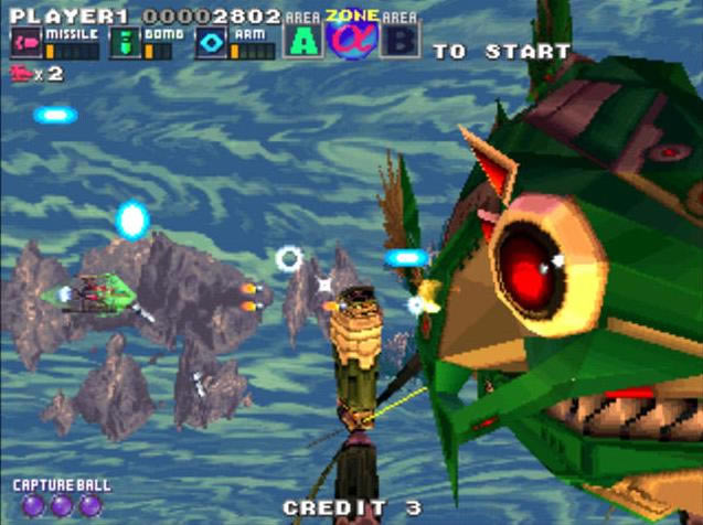 雷电2004(怪鱼战机-变形战机)街机游戏