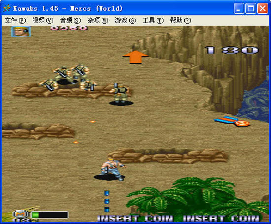 街机战野之狼(Mercs)游戏