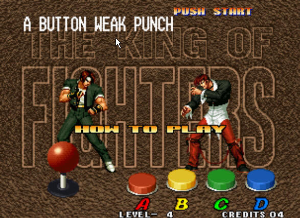 街机拳皇96加强版游戏本站