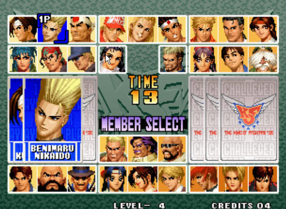 街机拳皇96隐藏人物版游戏本站