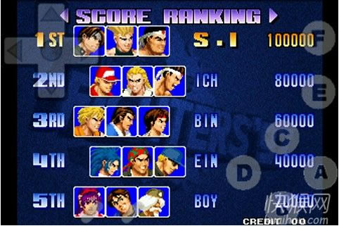 街机《拳皇97》进化平衡版2011游戏本站