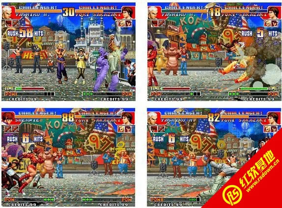 街机拳皇97-群众之怒~觉醒~能量加强版游戏本站