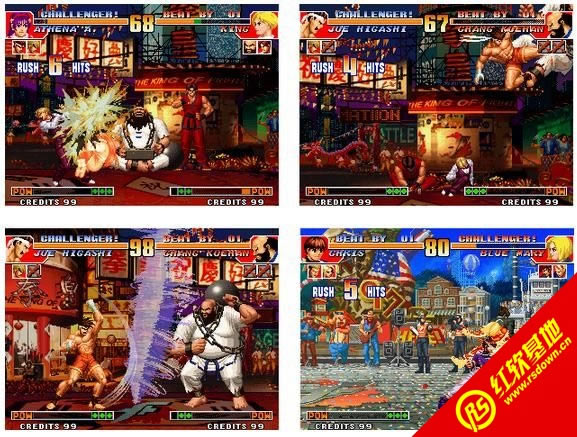 街机拳皇97-群众之怒~觉醒~能量加强版游戏本站