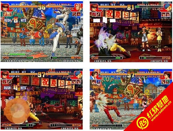 街机拳皇97-群众之怒~觉醒~能量加强版游戏