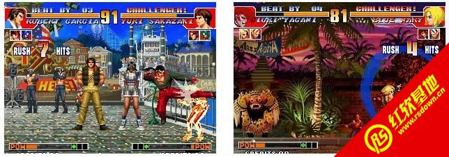 街机拳皇97-群众之怒~觉醒~能量加强版游戏本站