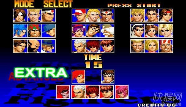 街机拳皇97系列游戏本站