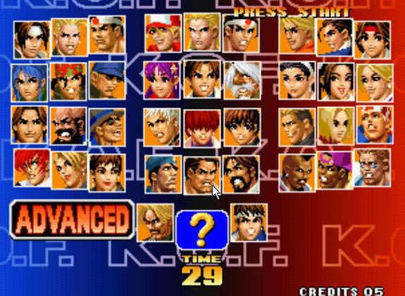 KOF1998街机格斗之王游戏