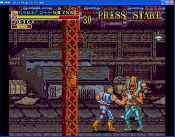 暴乱之城(Riot City)街机游戏