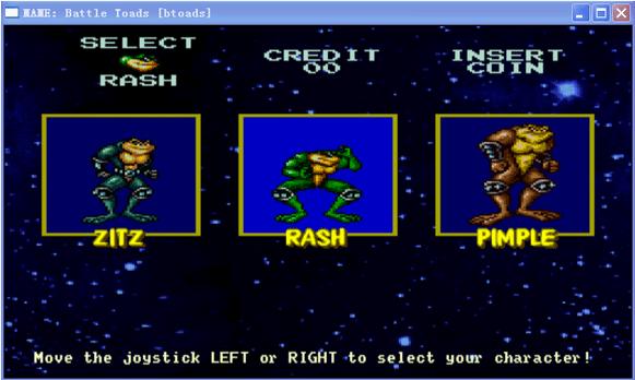 �����ֻܽ�(Battle Toads)��Ϸ����