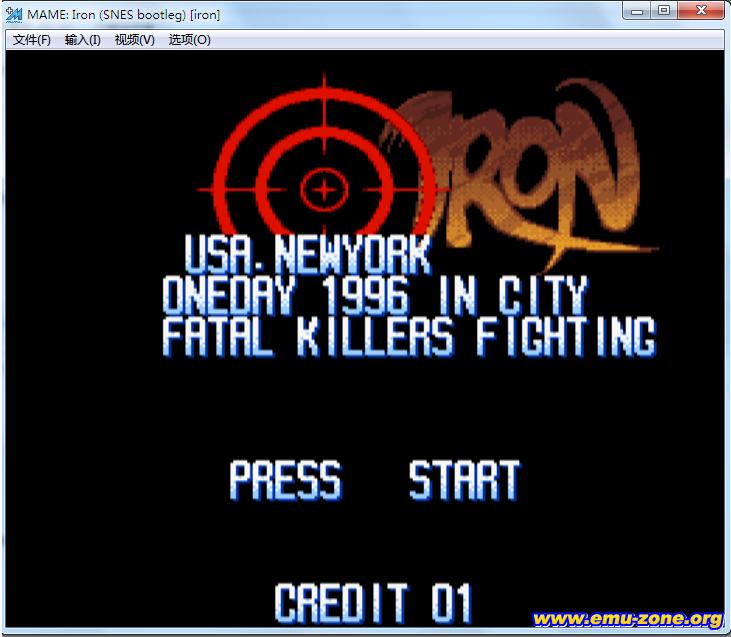 钢铁侠/钢铁后卫Iron(SNES bootleg)