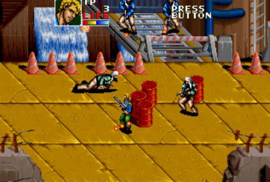 霹雳神兵/闪电区域街机游戏