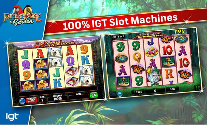 IGT游戏机:天堂花园游戏