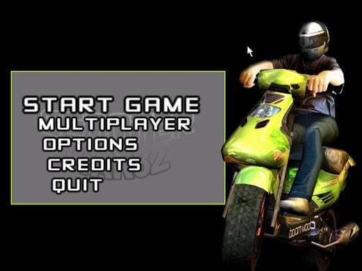 野蛮踏板车竞速赛2006游戏本站