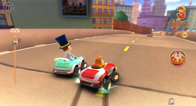 加菲猫卡丁车电脑版游戏本站