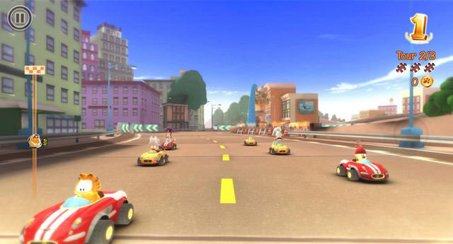 加菲猫卡丁车电脑版游戏本站