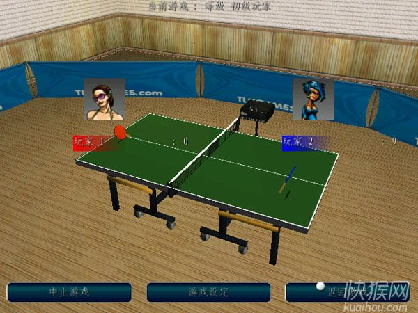3D乒乓球擂台赛游戏本站