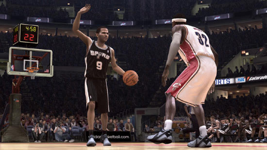 NBA live 2008游戏本站