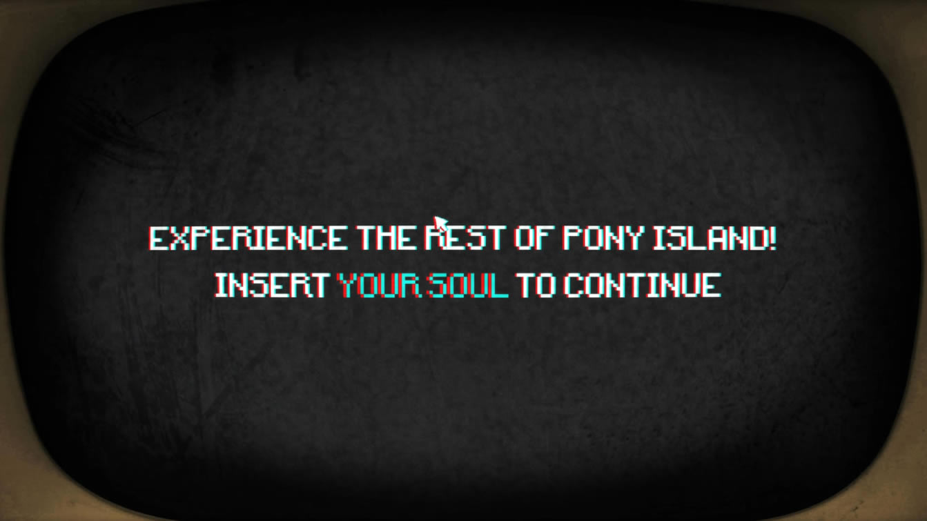 С����(Pony Island)�������İ��������-С���������ƽ��